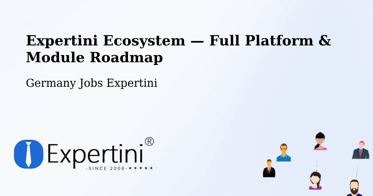 Expertini Ecosystem — Full Platform & Module Roadmap – Bindlach