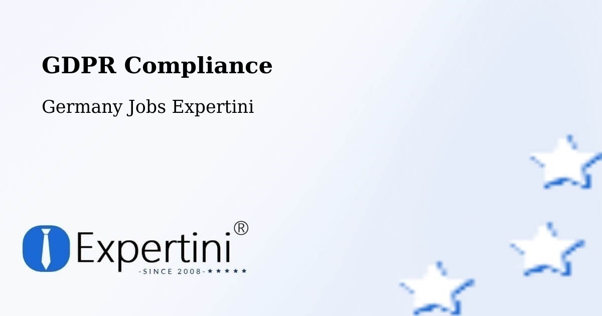 EU GDPR Compliance Statement – Bindlach - Germany Jobs Expertini